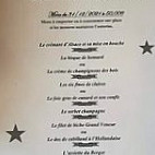Le 1830 menu