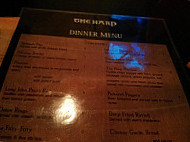 The Harp Bar and Grill menu