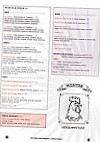 Coquin menu