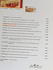 La Sarrazine menu