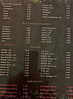 Le Bazar menu