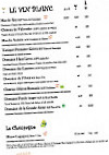 Le Bouchon Des Greffes menu