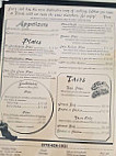 Tina's Café menu