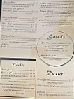 Tina's Café menu