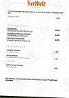 Wirtshaus Kerbholz menu