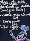 Cafe Cafoutch, Salettes menu