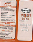 Denny's menu