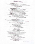 Fina's Diner menu