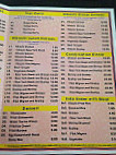 Bangkok Tokyo menu
