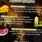 Los Meandros Santa Ana menu