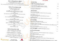 Le Lassey menu