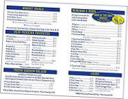 The Wildcat's Den menu