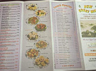 New Great Wall Chinese menu
