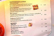 Parkhotel Altes Kaffeehaus menu