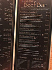 Beef-n-barrel menu