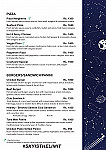 Cloud Cafe Colombo 03 menu