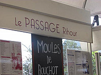 Le Rihour's menu