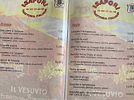 Isapori menu