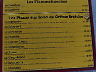 Starpizza menu