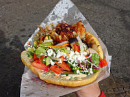 Mustafa's Gemuese Kebab food