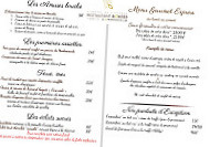 Bohrer Table Conviviale menu