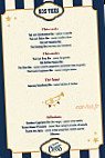 Milord Circus menu