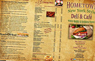 Hometown Deli Pizzeria menu