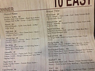 10 East Kitchen Tap House menu