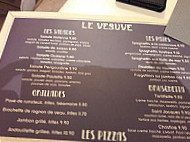 Le Vesuve menu
