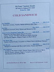 Mcnan's menu