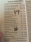 Zwinger Melber menu