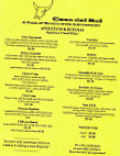 Casa Del Sol menu