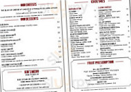 Cafe du Centre menu