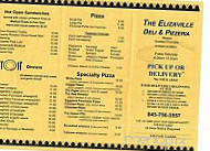 Elizaville Diner menu