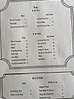 Left Bank Cafe menu