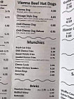 Dairy Korner menu