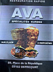 Ava menu