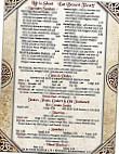 The Knight Spot Restauran menu