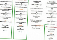 L'Amaryllis menu