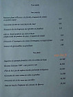 La Grange Du Levat menu