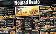 Nomad Resto menu
