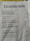 Fischgaststätte Zum Fischer Fritz menu