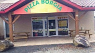 Pizza Borgia menu