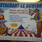 Le Rowing menu