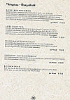 Gut Kaltenbrunn menu