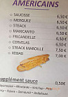 Le Central menu