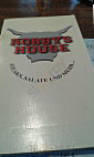 Robbys House menu