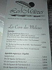 Les Mélèzes Snack Locations Nautiques menu
