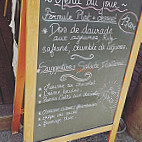 Le Café Des Barrys menu