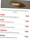 Pizza Compagnie menu